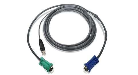 IOGEAR G2L5203U USB KVM Cable, 10 Ft GCS1716 