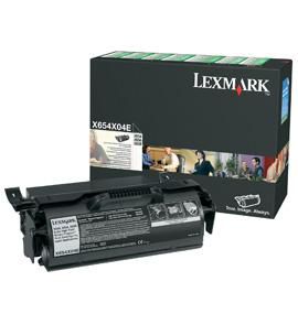 Lexmark X654X04E Toner Black High Cap. 