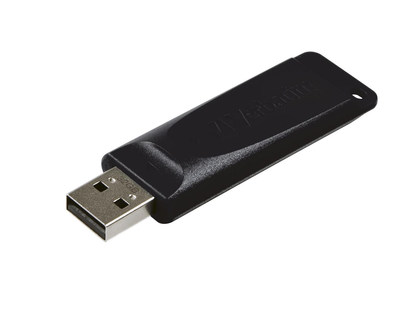 32GB VERBATIM DRIVE SLIDER USB Stick USB2.0 schwarz