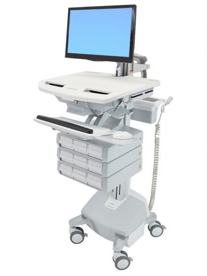 Ergotron SV44-1292-2 STYLEVIEW CART WITH LCD ARM, 
