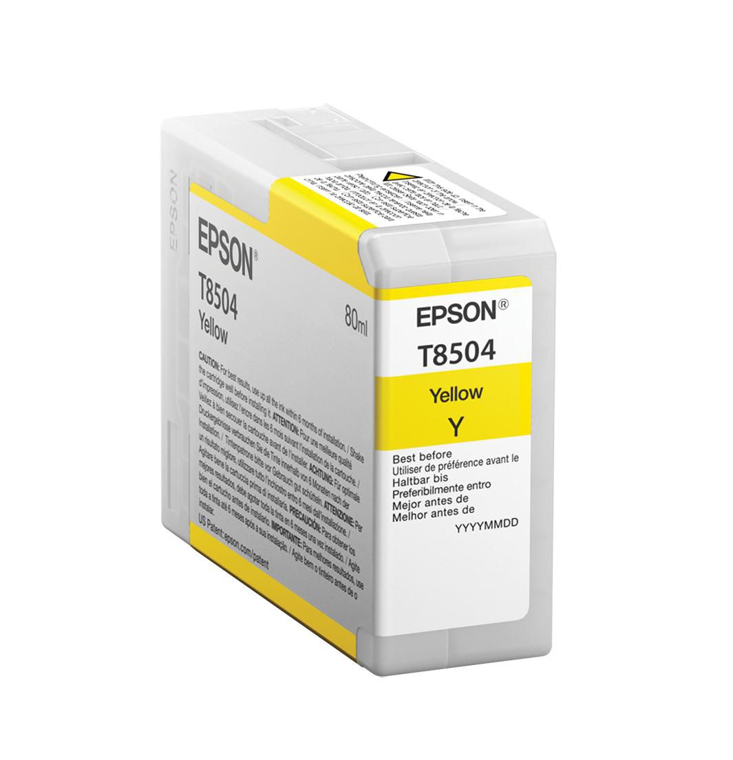 EPSON T8504 Gelb Tintenpatrone