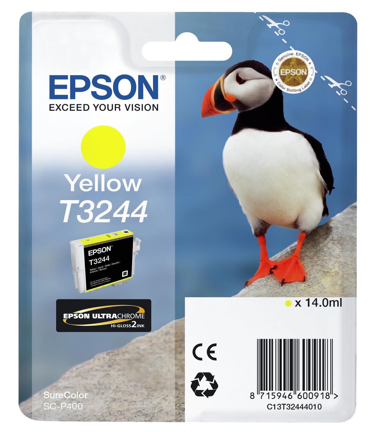 EPSON T3244 Gelb Tintenpatrone