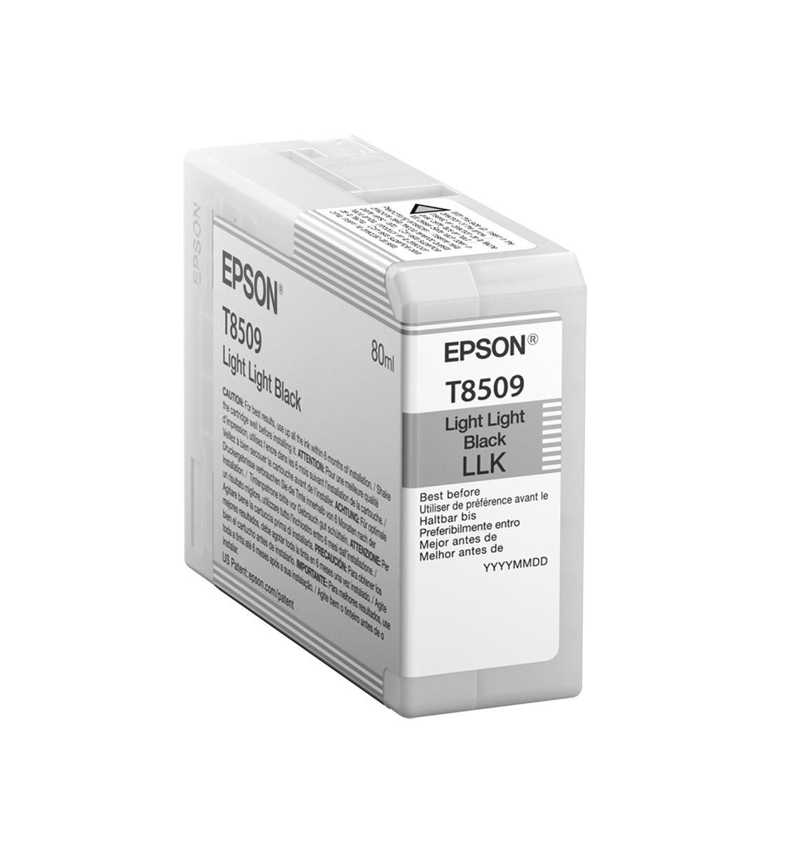 EPSON T8509 Light Light Black Tintenpatrone