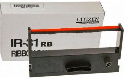 Citizen IR31RB IR31R/B Ink Ribbon IR31 RedBlack 