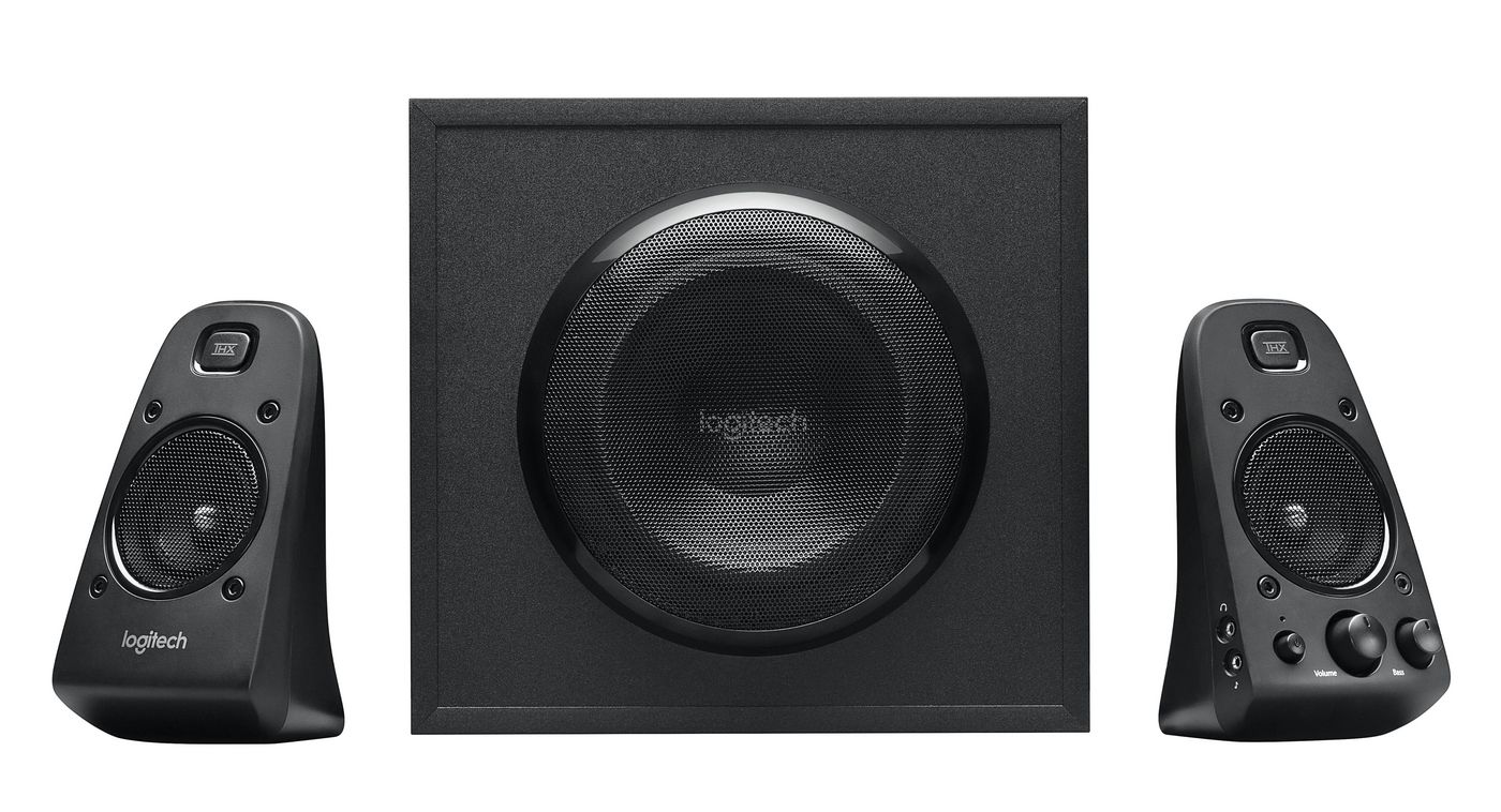 980-000403, Logitech Speaker System Subwoofer, 200W RMS, 3.5 mm jack, RCA | EET