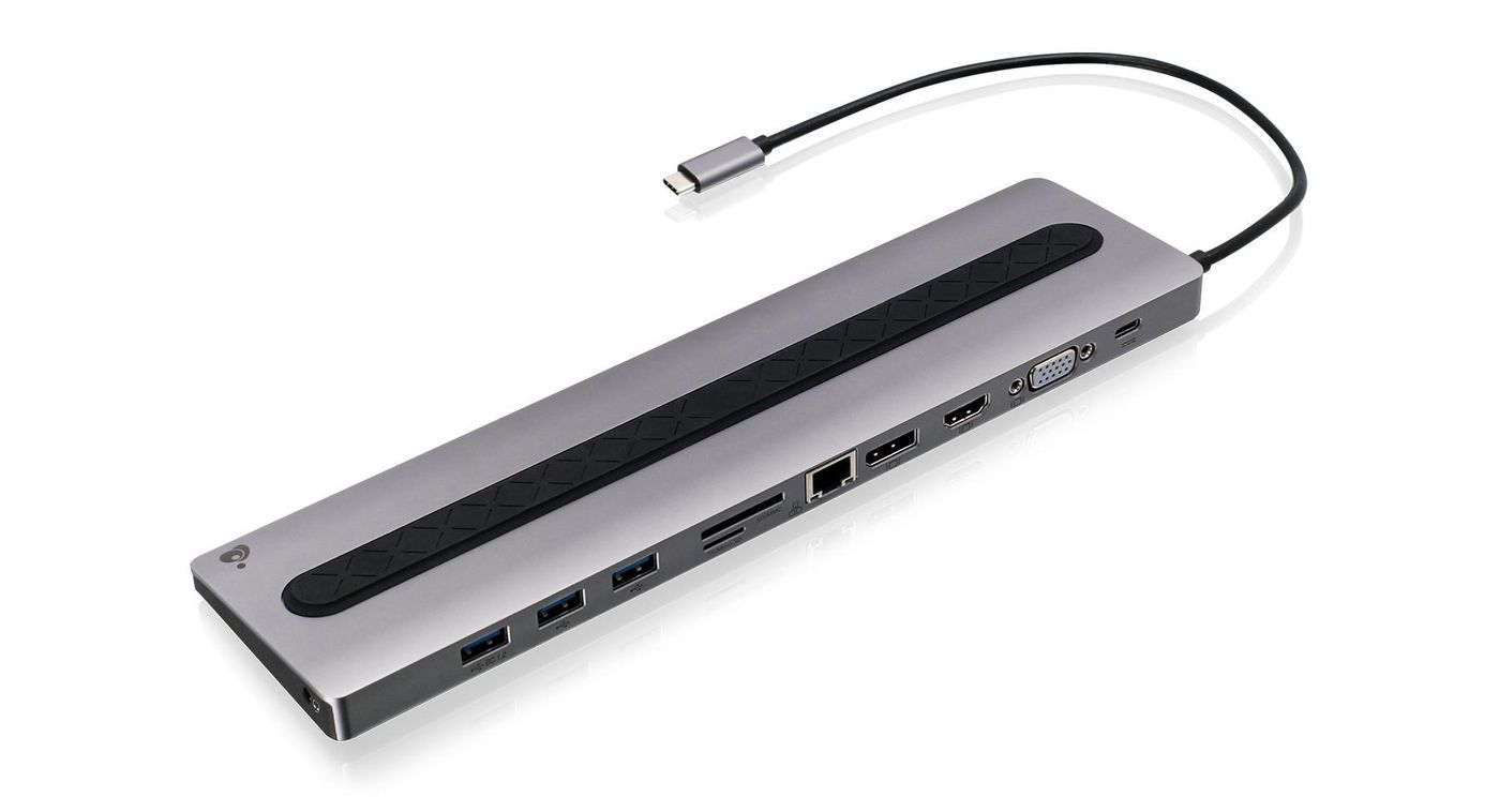 IOGEAR GUD3C02B Dock Pro 100 USB-C 4K 