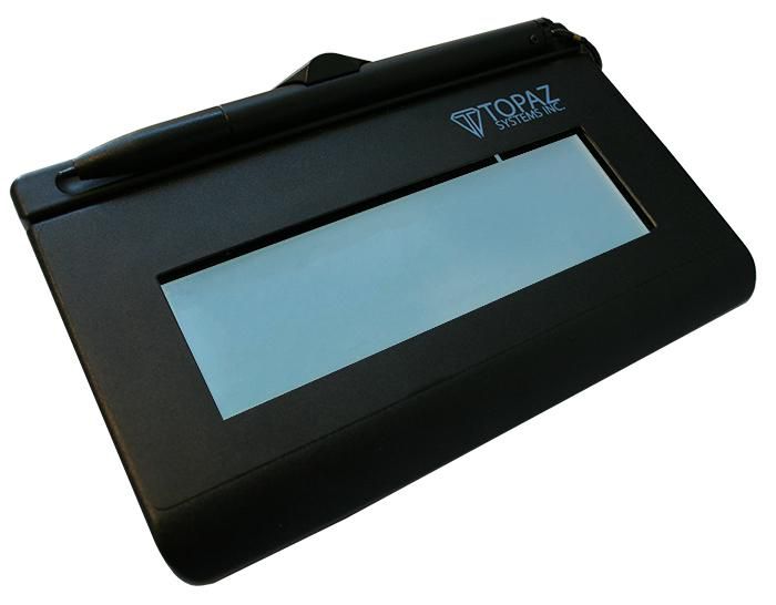 Topaz T-LBK462-HSX-RG W127351804 SigGem LCD 1X5 HSX, WOW Pad, 