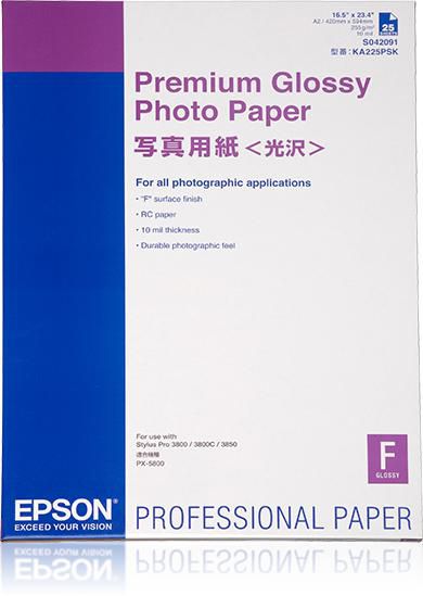 EPSON Premium Glossy Photo A2 25 Blatt