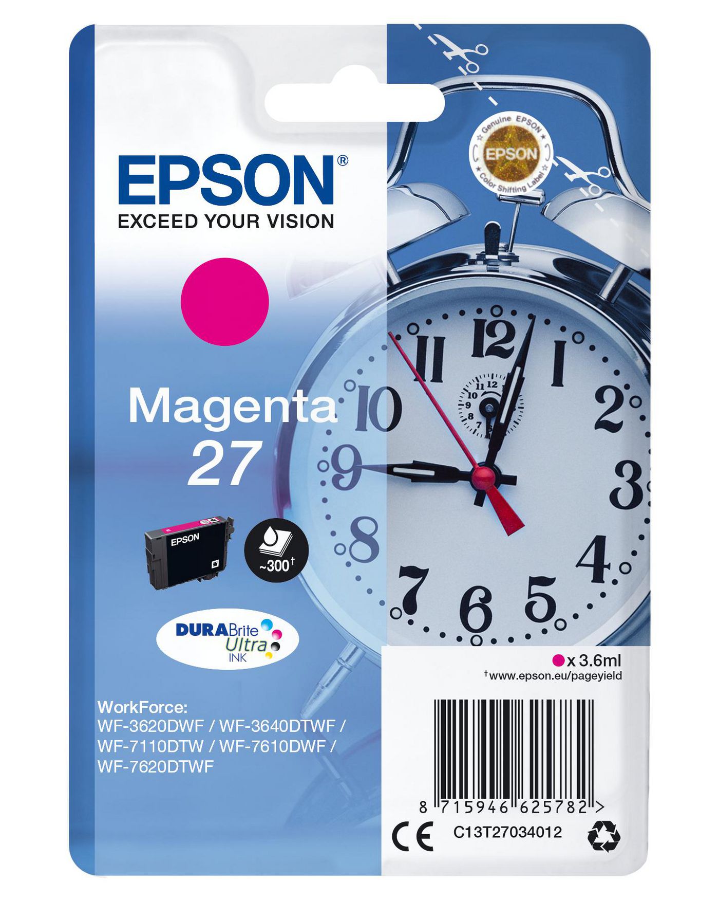 27 ink cartridge mag