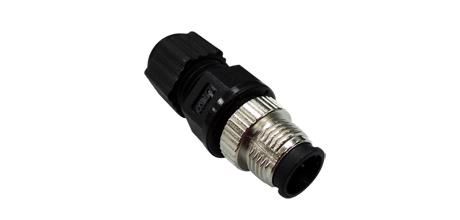 M12A-5PMM-IP68 coaxial