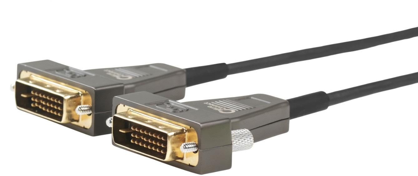 Premium Optic DVI 24+1 Cable 4k 30hz,10.2gbps 40m