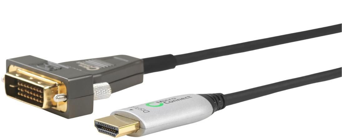 Premium Optic DVI - Hdmi Cable Cable, DVI 24+1 - Hdmi 2.0 30m