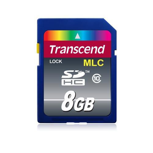 Transcend TS8GSDHC10M 8GB SDHC Class10 CARD MLC 