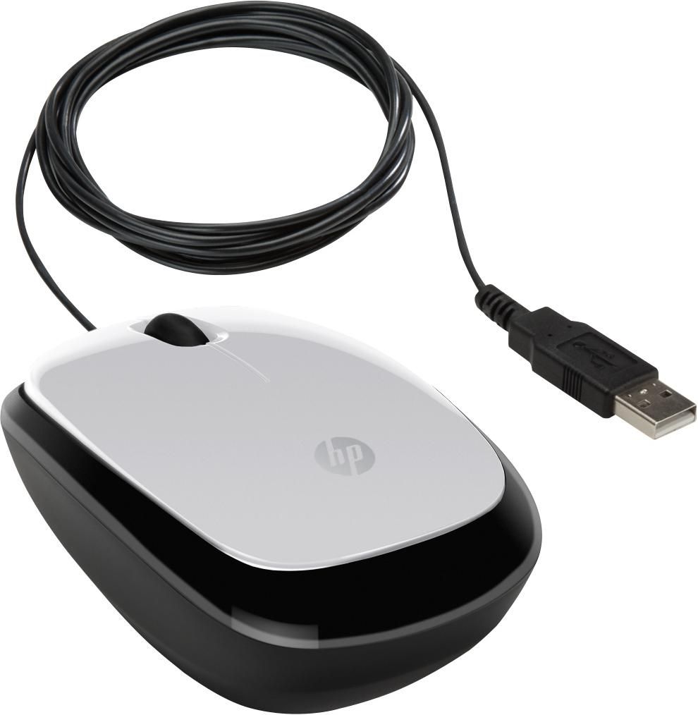 HP Wired Mouse X1200 Pike Silver