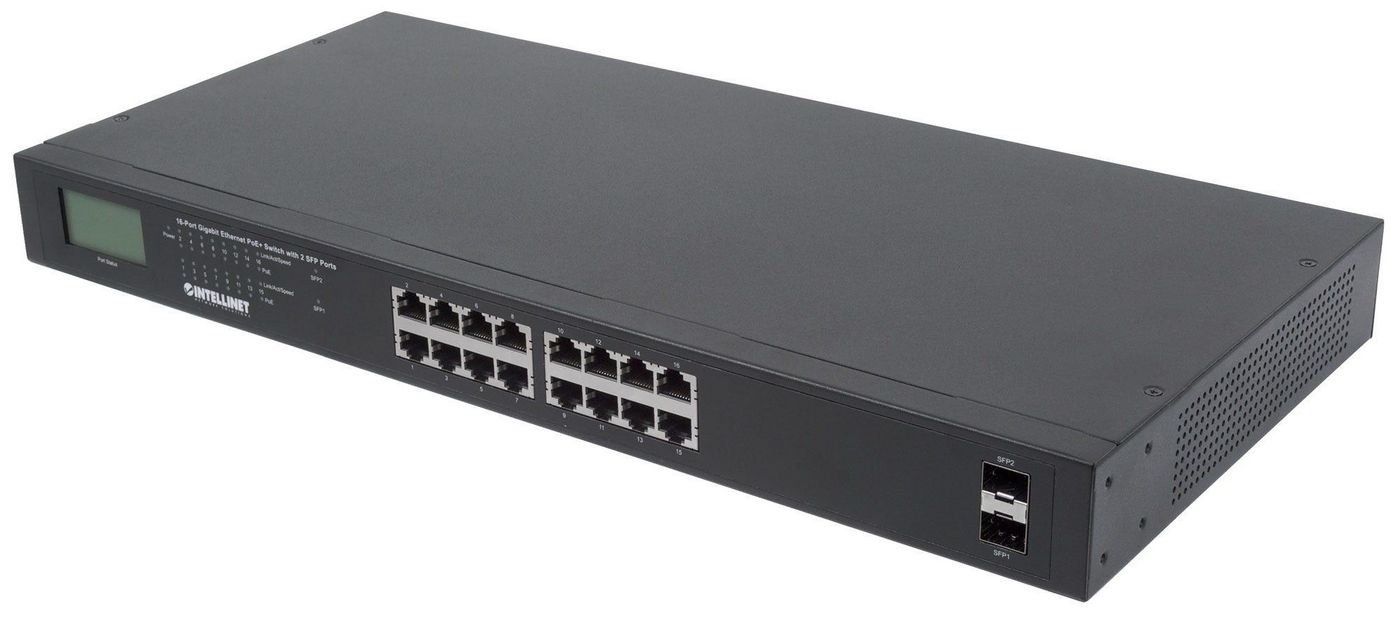 Intellinet 561259 16-Port Gigabit Ethernet 
