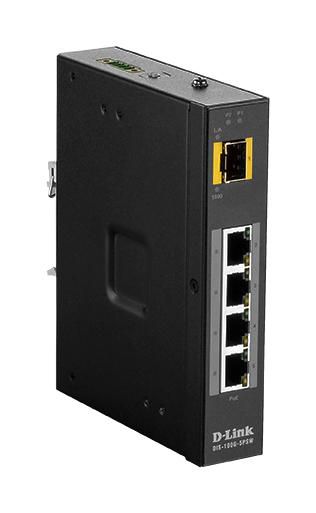 D-Link DIS-100G-5PSW 5 Port Unmanaged Switch with 