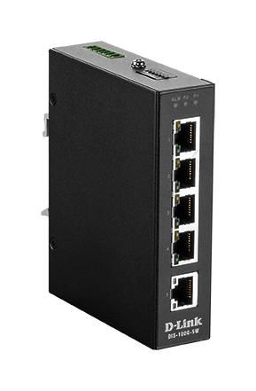 D-Link DIS-100G-5W 5 Port Unmanaged Switch with 
