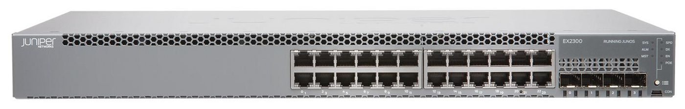24-port 10/100/1000BASE-T POE+