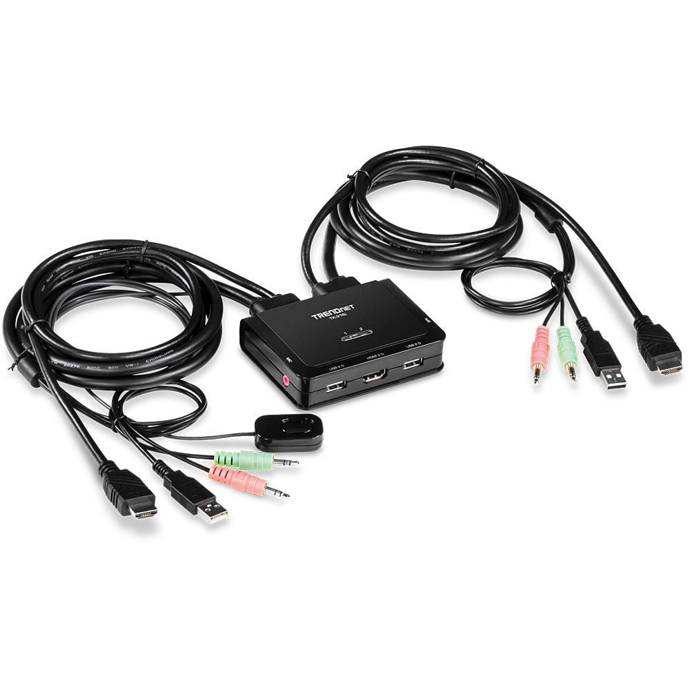 TRENDnet TK-216I 2-Port 4K HDMI KVM Switch 