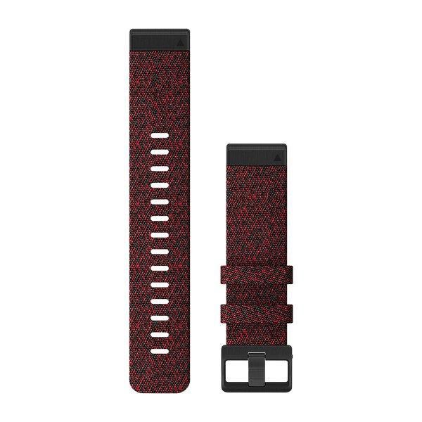 GARMIN QuickFit - Uhrarmband - Heathered Red - für fenix 6 Pro, Sapphire (010-12863-06)