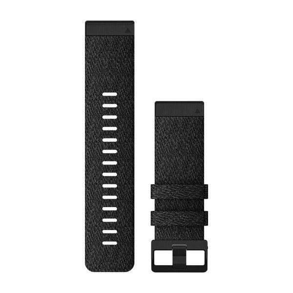 GARMIN QuickFit - Uhrarmband - Heathered Black - für fenix 6X Pro, Pro Solar, Sapphire (010-12864-07
