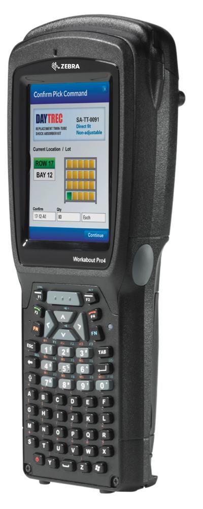 Workabout Pro 4 Long Mobile Computer Wi-Fi 2d Imager Scanner Win Ce 6.0 Alphanumeric Keypad