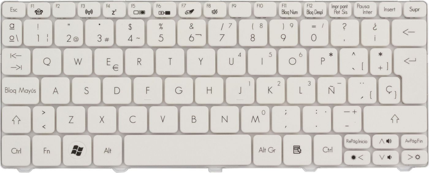 Acer KB.I100G.108 Keyboard SPANISH 
