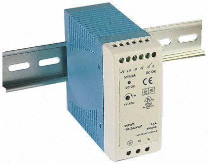 DIN-RAIL 12VDC FORSYNING, -20