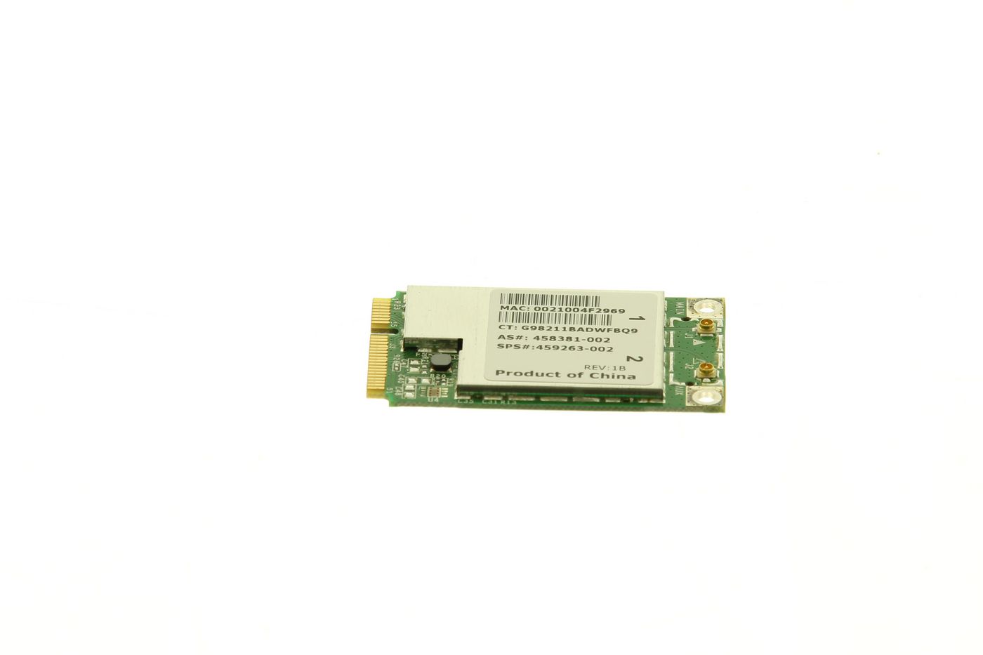 HP 459263-001-RFB Broadcom Wireless mini PCI 