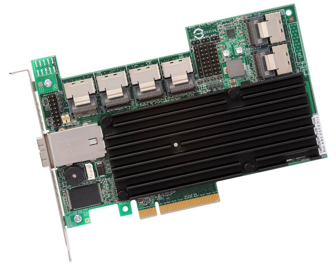 Avago MRSAS9280-24I4ESGL MRSAS9280-24I4E/SGL SAS RAID, PCIe,24 ports int. 