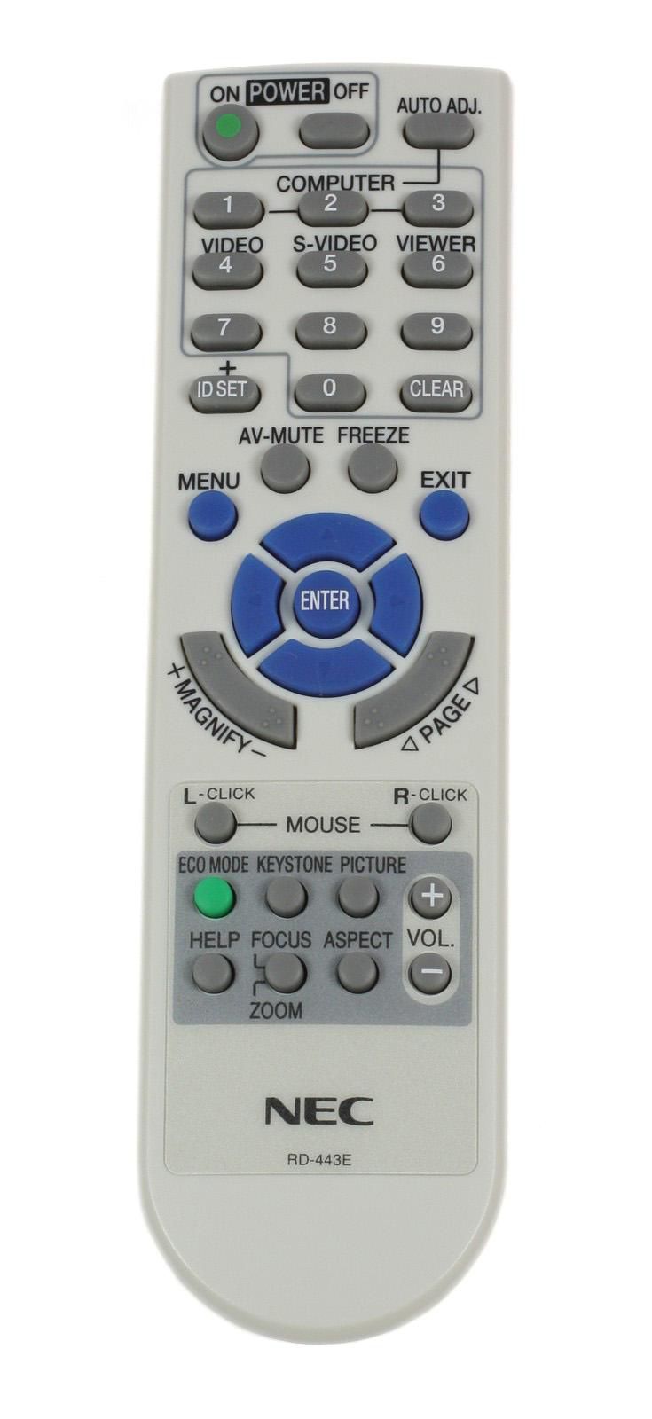 SharpNEC 7N900731- Remote-C RD-443E VT580G48058 