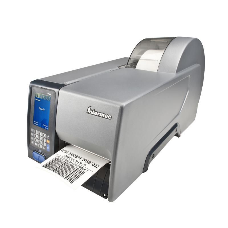 Industrial Label Printer Pm43 - 203dpi Direct Thermal - Touch Display - Ethernet - Fixed Hanger -  Long Door With Front Access - Eu Power Cord