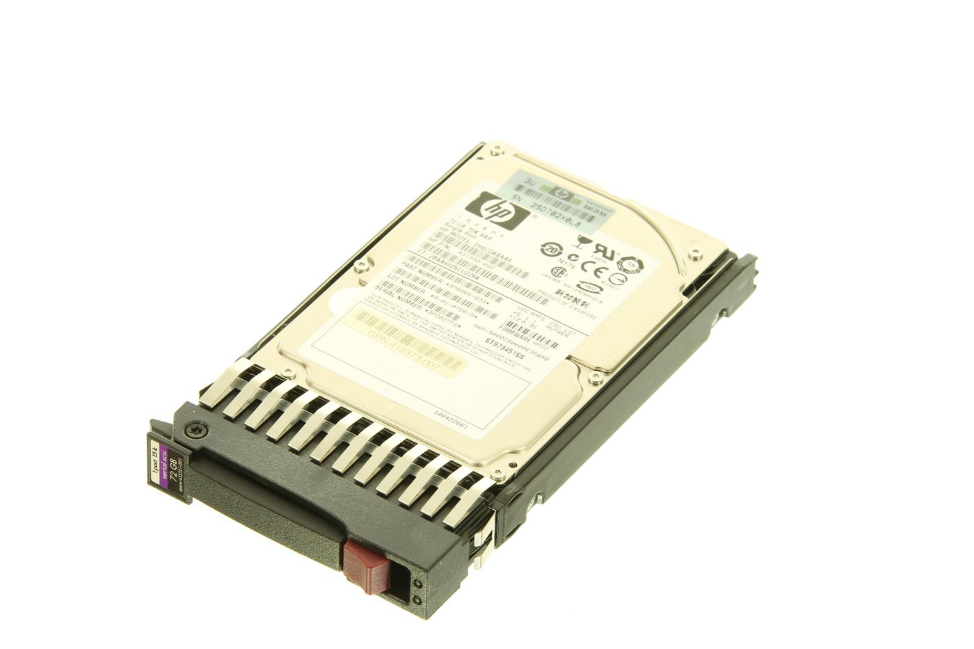 SAS 72GB DRIVE SINGLE PORT
