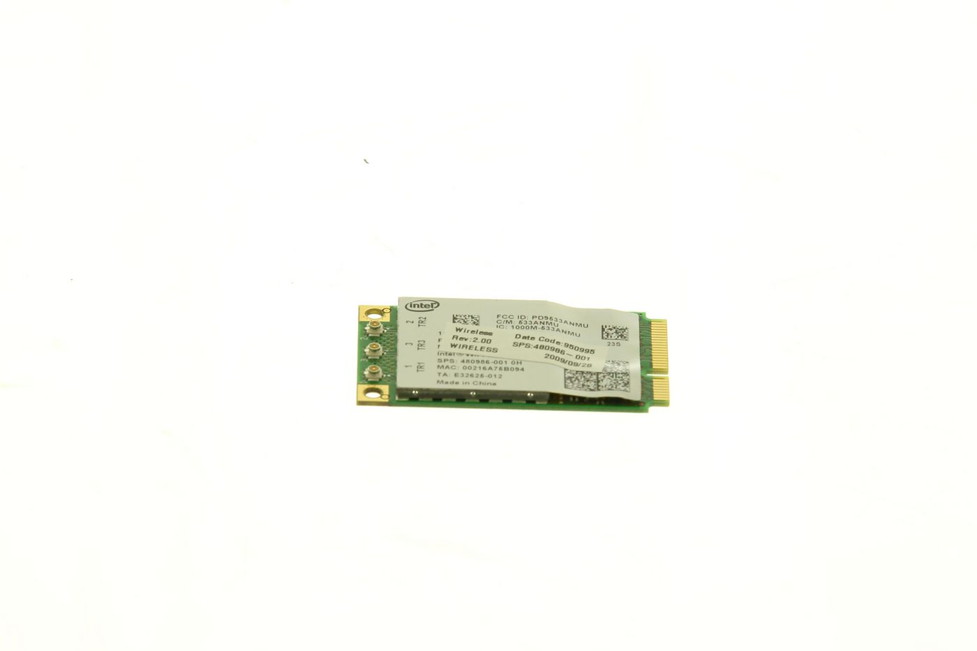 HP 480986-001-RFB 802.11abgn WLAN module 