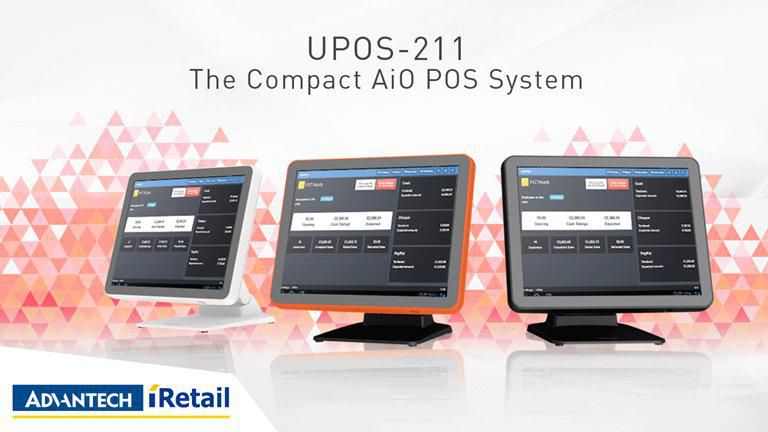 Advantech UPOS-211DP-BST40 15,PCAP,J1900,4G RAM 