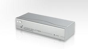 Video Splitter Vs-94a 4-port 250MHz 1280x1024@75hz For Vga/svga/xga/multisync