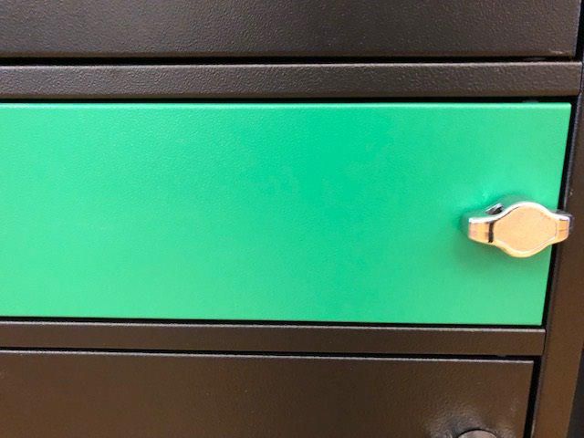 Leba NO2-NL-D1-GREEN NoteLocker door, green, 1pcs 