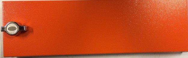 Leba NO2-NL-D1-ORANGE NoteLocker door, orange, 1pcs 