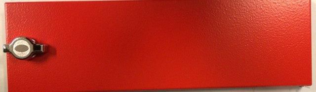 Leba NO2-NL-D1-RED NoteLocker door, red, 1pcs 