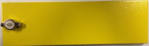 Leba NO2-NL-D1-YELL NoteLocker door, yellow, 1pcs 