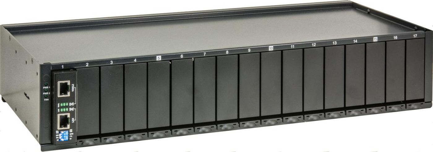 19"-chassis for max. 17