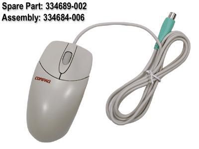 PS/2 Wheel Mouse in Grey