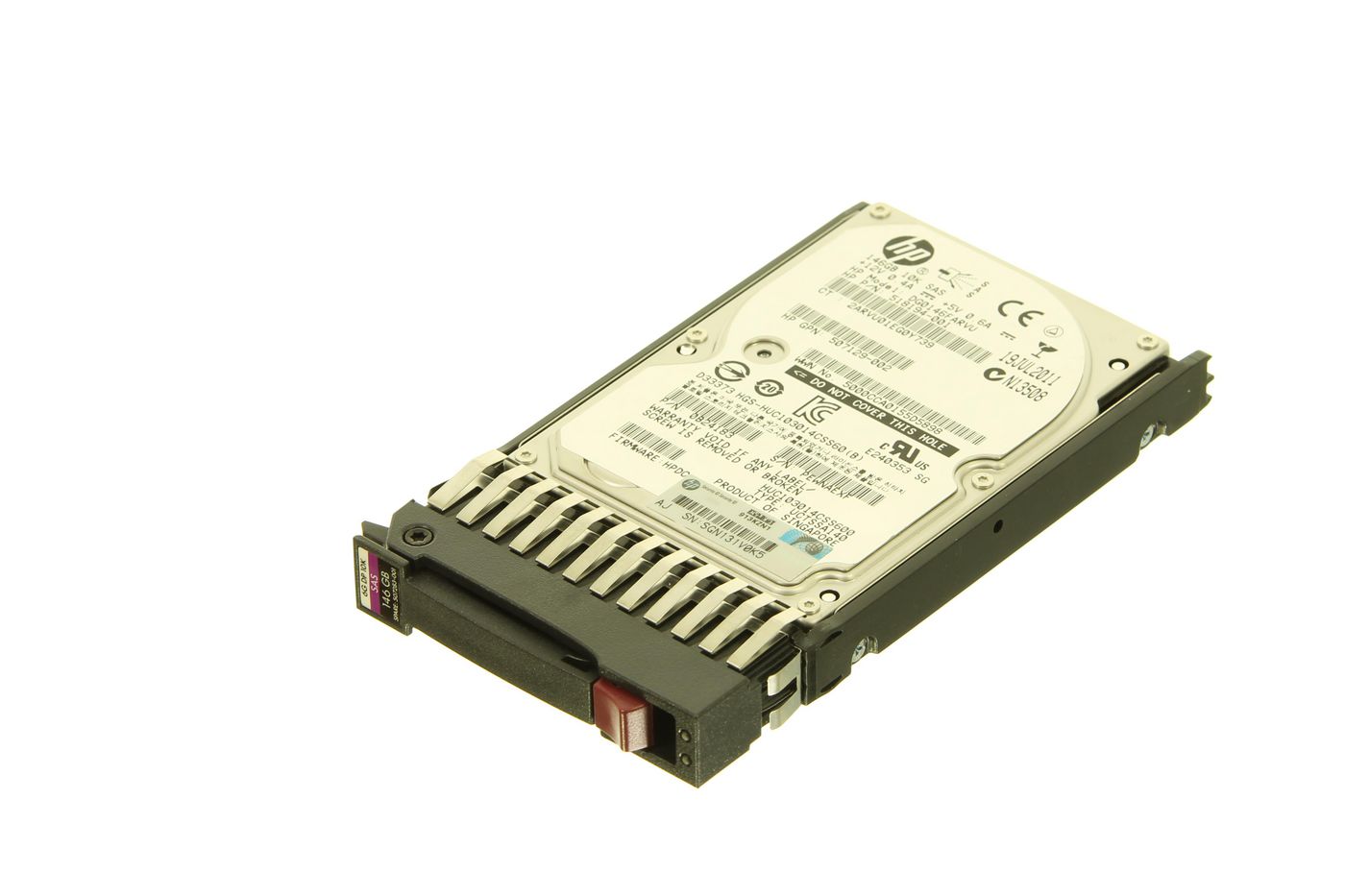 146-GB, SAS, SFF, 10,000-rpm,