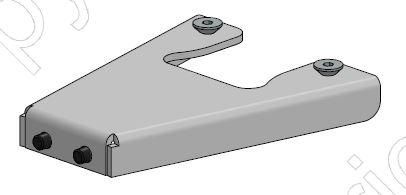 Ergonomic-Solutions SAFEGUARD10 W125743246 Bracket to fit SAFEGUARD09 to 
