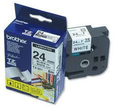 Brother TZ251 P-Touch Tape Black on White 