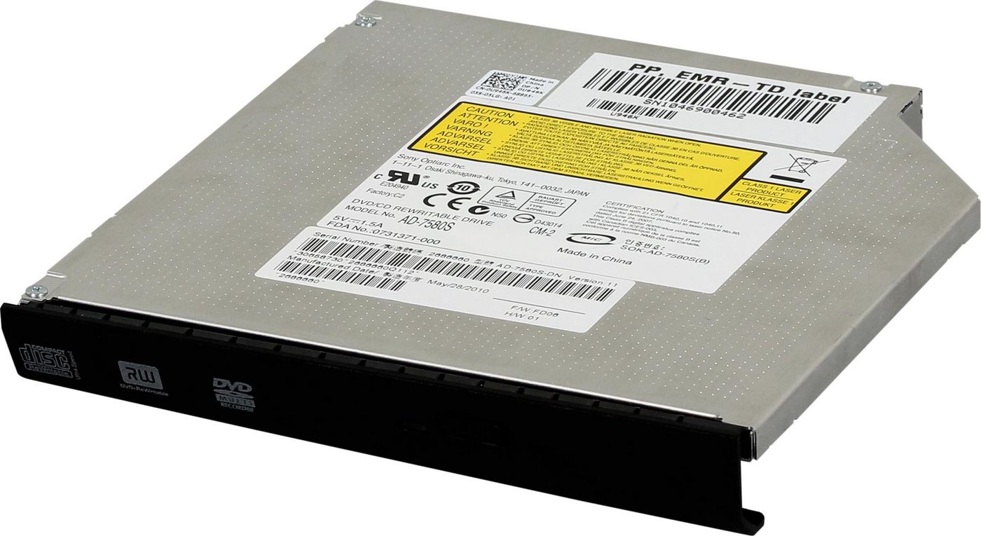 Dell U946K DVD+-RW,8,12.7,SATA,TRAY,SNO 