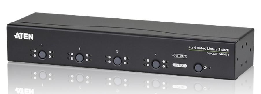 Hdmi Matrix 4 Inputs 4 Outputs - Any Combination Video Matrix Switch With Audio Support