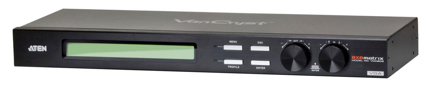 Aten VM0808-AT-G Matrix Switch  Audio 88 