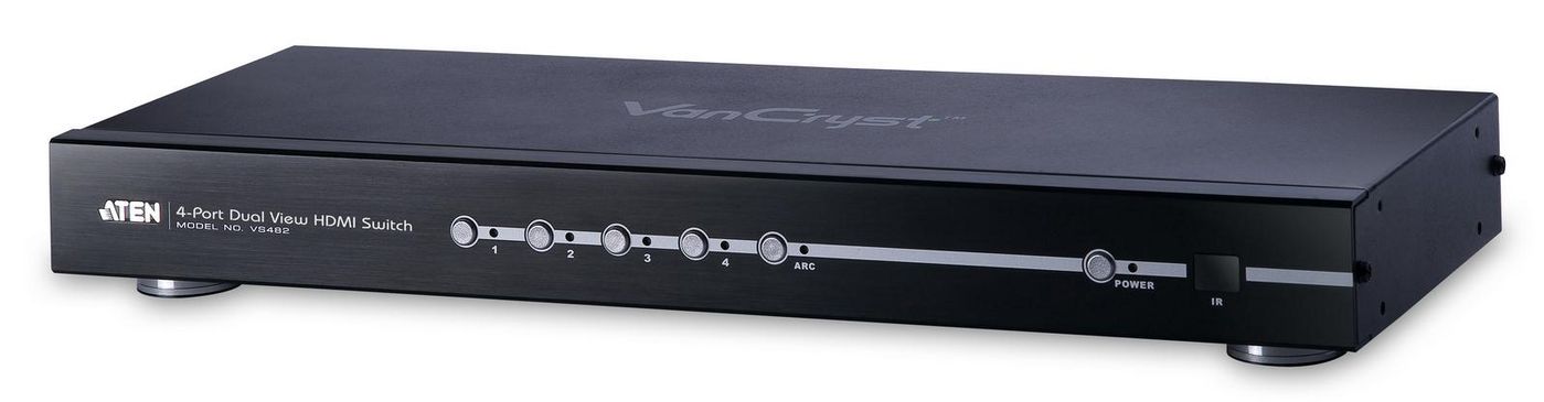 Aten VS482-AT-G 4Port Dual View HDMI Switch 