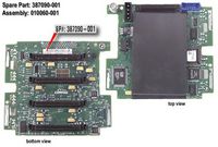 Hewlett Packard Enterprise 4-Slot SCSI drive simplex backplane board - W125110914